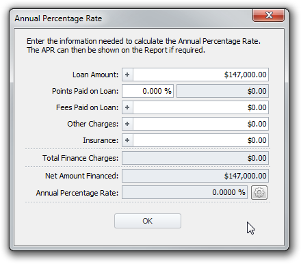 APR form