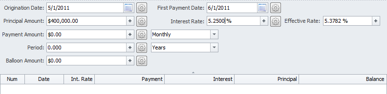 Interest and Effective Rate